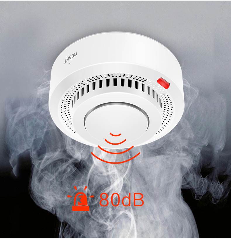 Smart Home Security Fire Alarm (2)