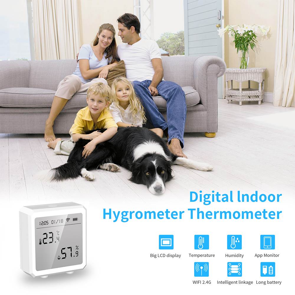 Smart Home Temperature and Humidity Sensor (6)