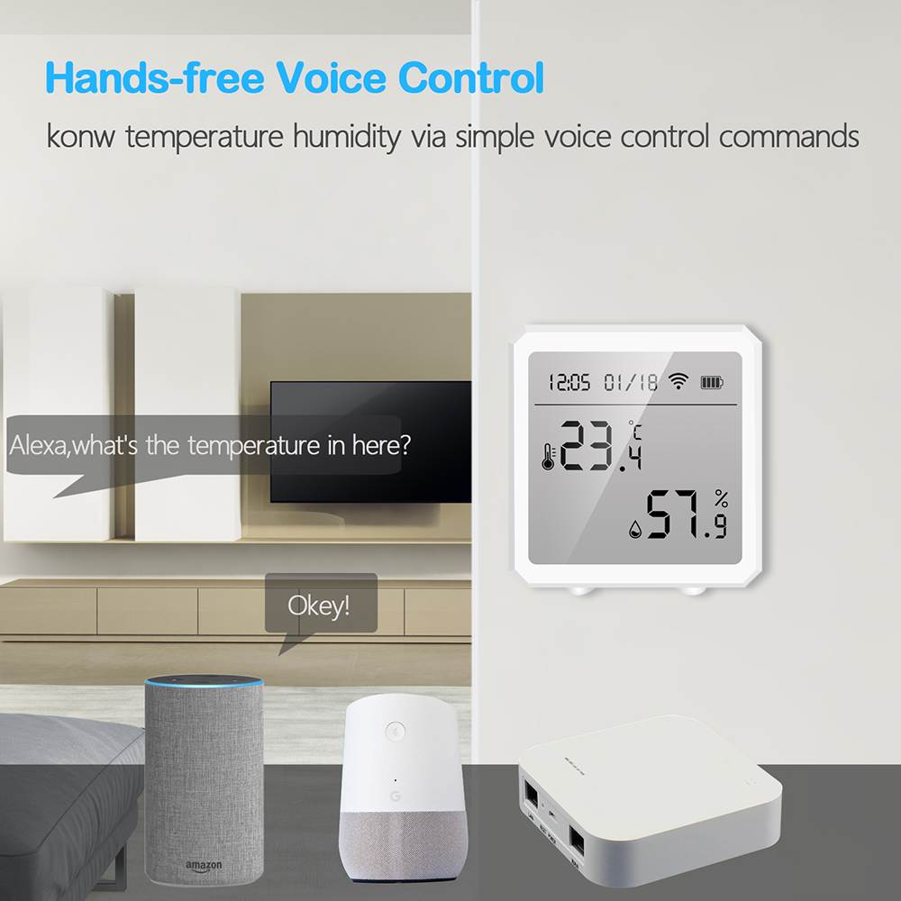 Smart Home Temperature and Humidity Sensor (4)