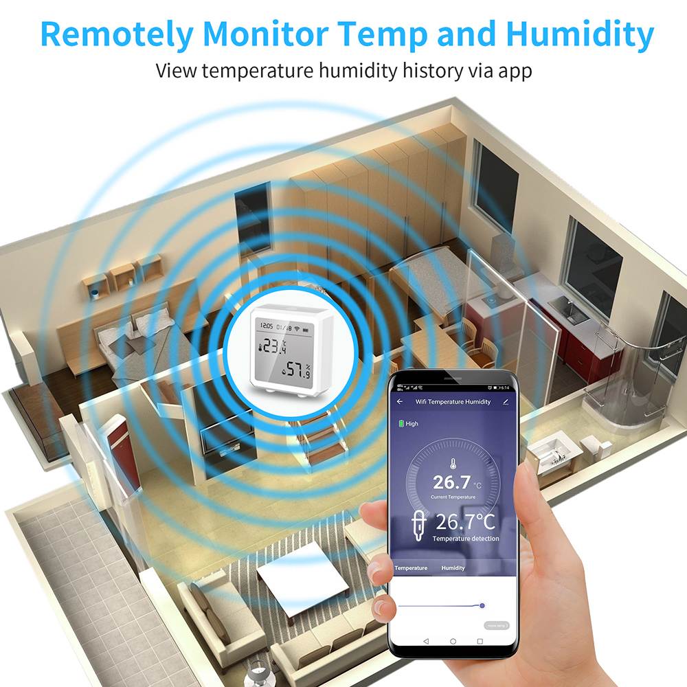 Smart Home Temperature and Humidity Sensor (7)