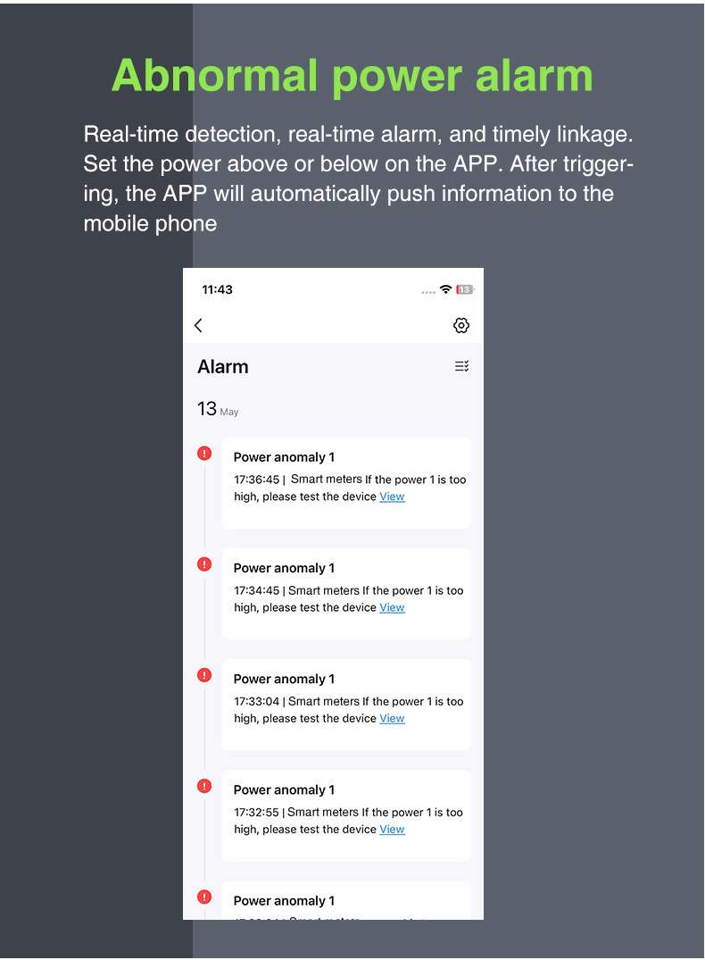 Wholesale Tuya smart power meters (4)