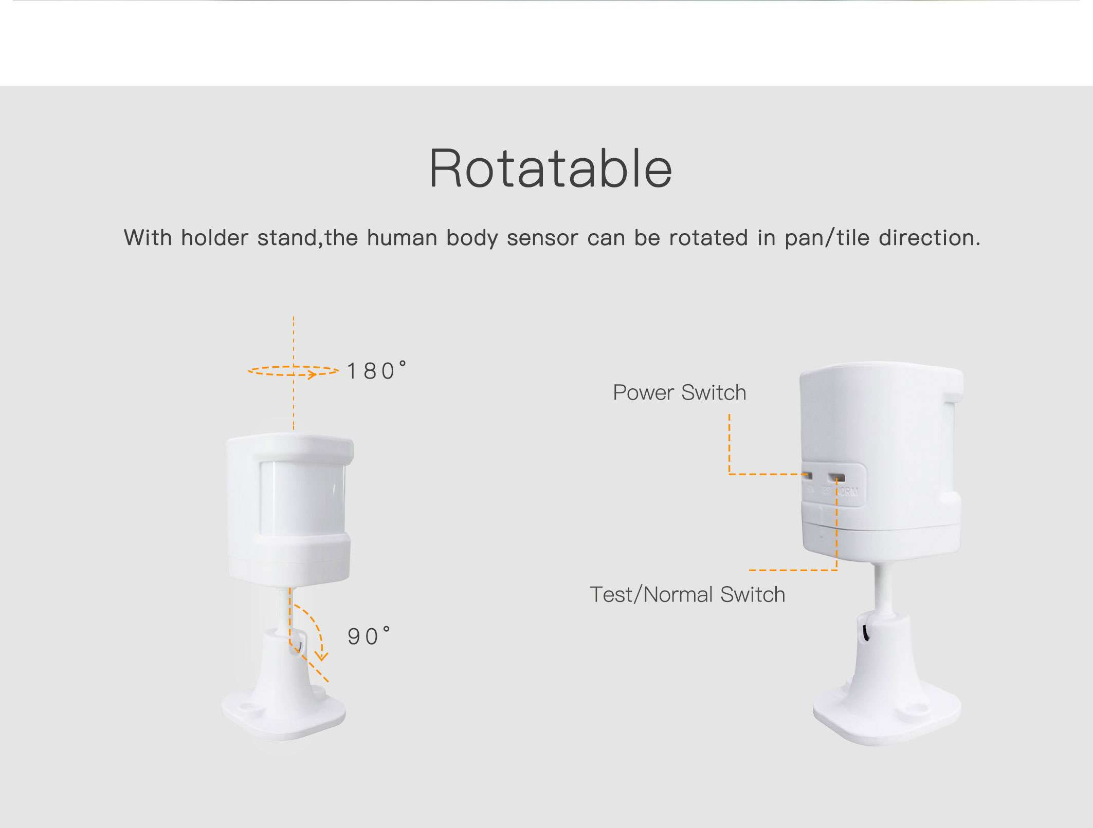 433MHz Wireless PIR detector (3)