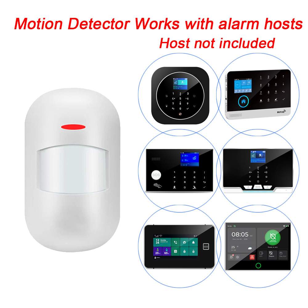 Custom logo 433MHz motion sensor (1)