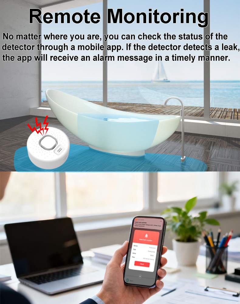 tuya wifi water leak sensor -4
