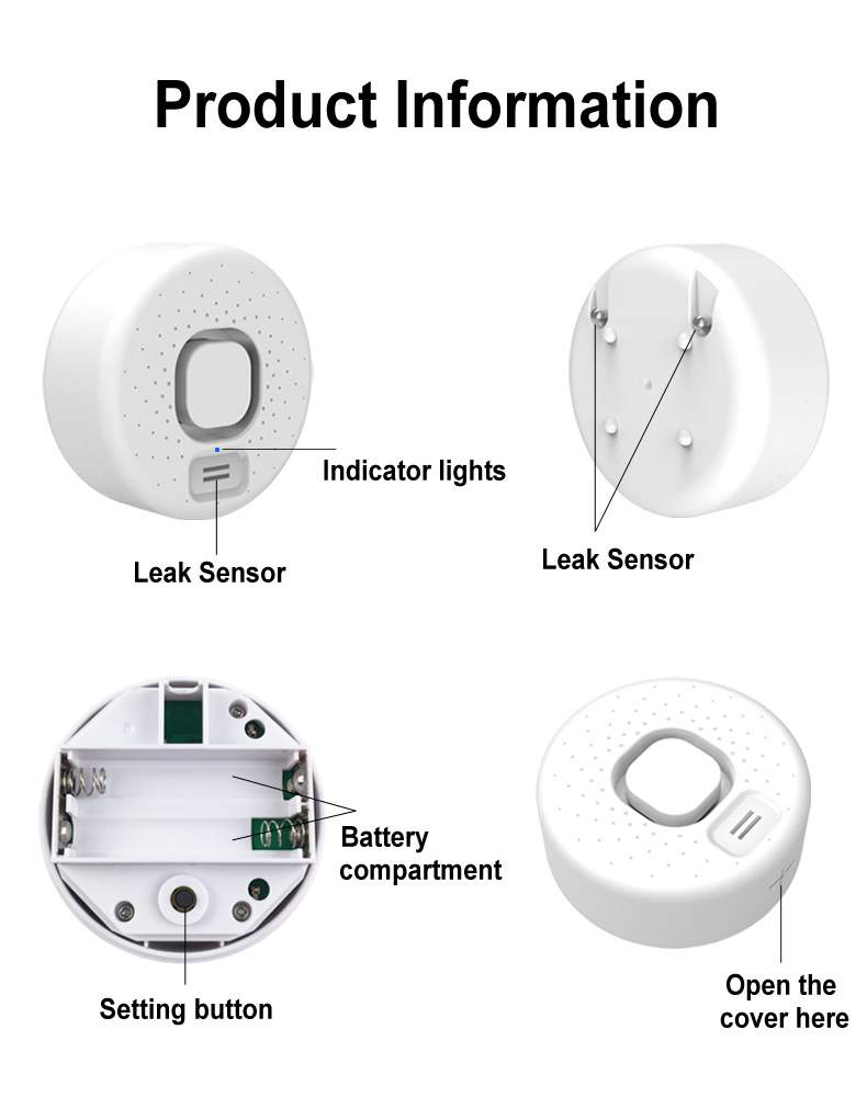 zigbee water leak sensor -10